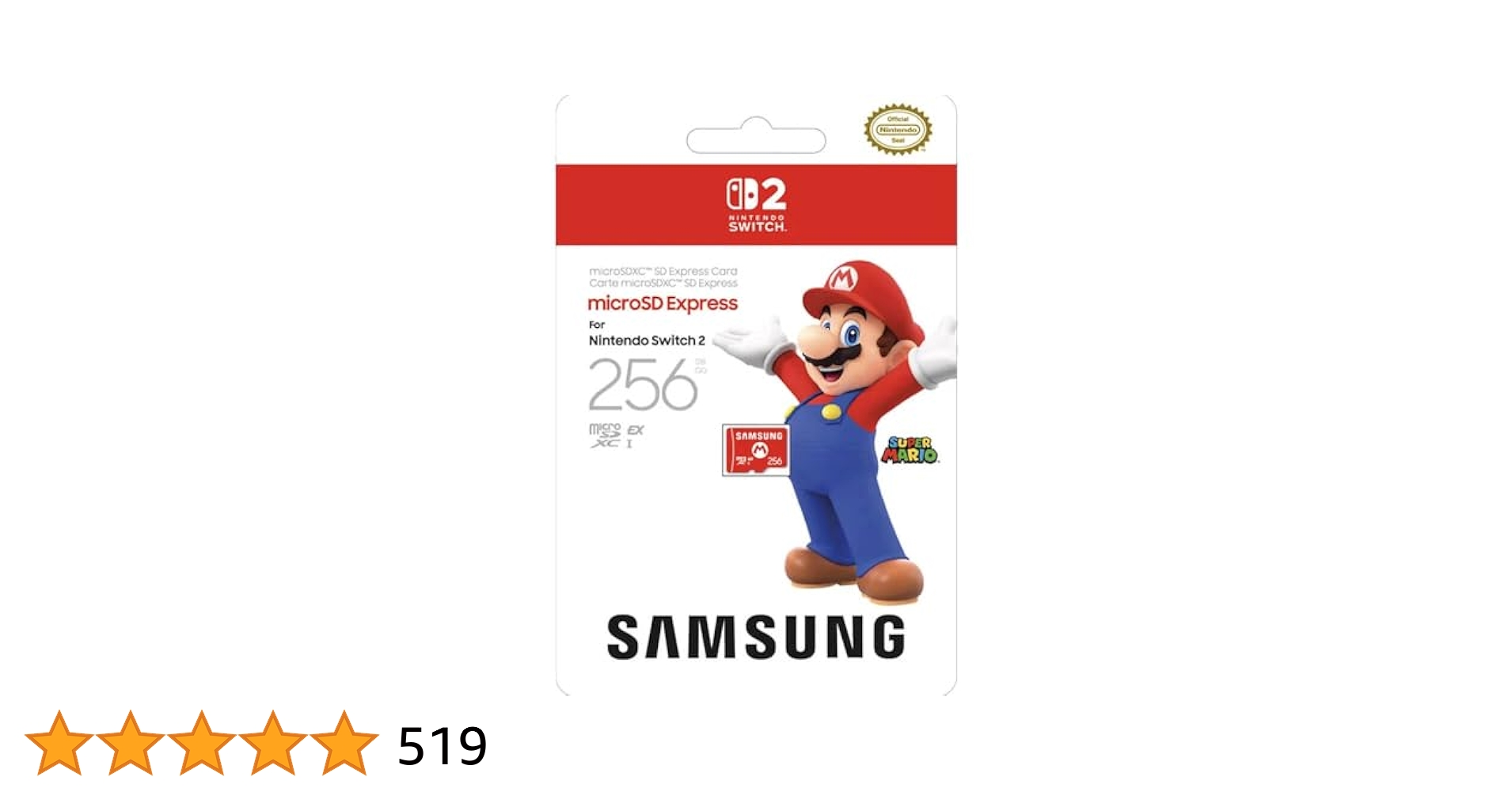 その他 Nintendo Switch - Samsung microSD Express Card 256 Switch2 41M+RSWBsTL.jpg_BO30,255,255,
